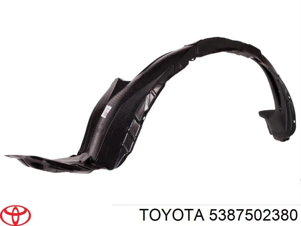 Nadkole błotnika przedniego prawe Toyota 5387502380 cena, od 17,18 USD