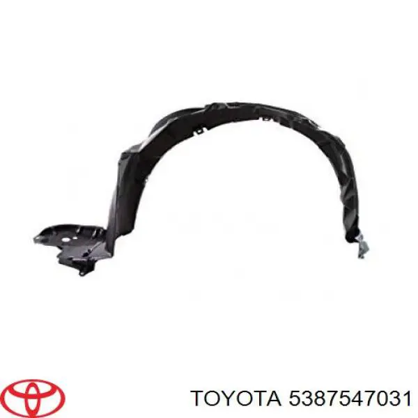 Nadkole błotnika przedniego prawe Toyota 5387547031 cena, od 18,47 USD