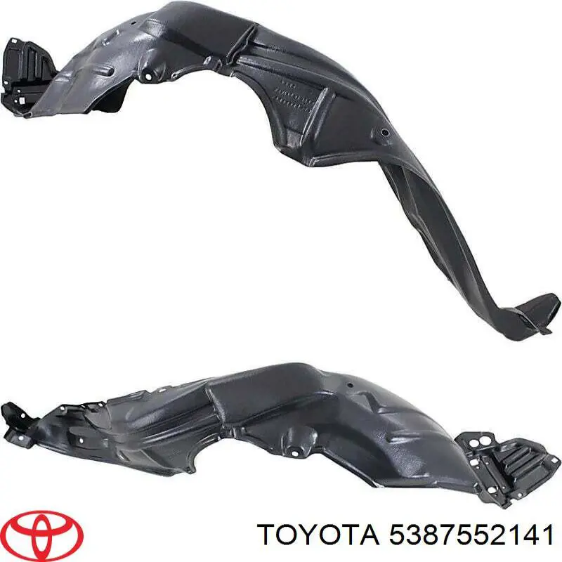 Nadkole błotnika przedniego prawe Toyota 5387552140 cena, od 21,96 USD