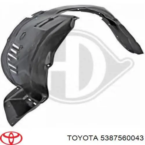 Nadkole błotnika przedniego prawe Toyota Land Cruiser SUV (J200) (2007 - 2026) cena, od 22,91 USD