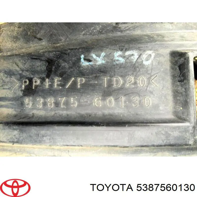 Nadkole błotnika przedniego prawe Lexus LX 570 SUV (URJ201) (2007 - 2026) cena, od 40,14 USD