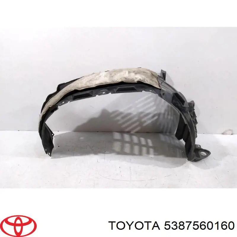 5387560160 Toyota Nadkole błotnika przedniego prawe