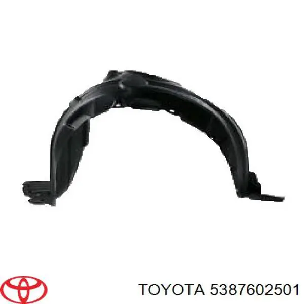 5387602501 Toyota Nadkole błotnika przedniego lewe