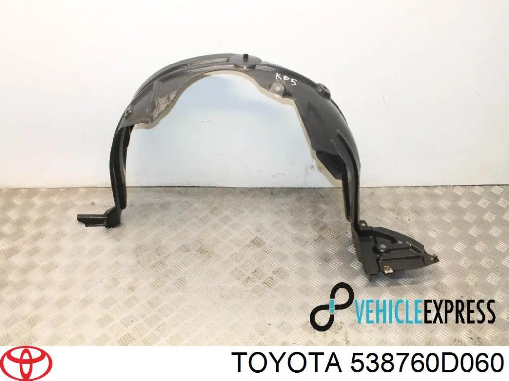 Nadkole błotnika przedniego lewe Toyota 538760D060 cena, od 119,10 USD