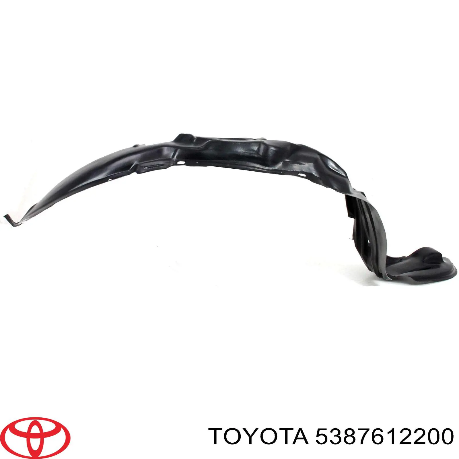 Do koszyka 5387612200 Toyota Nadkole błotnika przedniego lewe