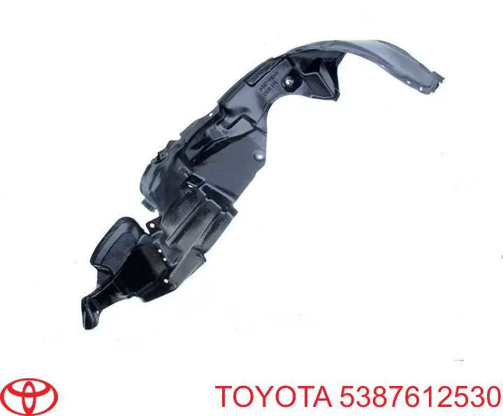 Do koszyka 5387612530 Toyota Nadkole błotnika przedniego lewe