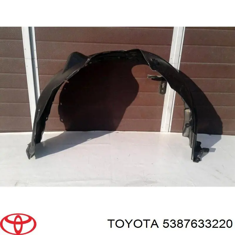 Nadkole błotnika przedniego lewe Toyota 5387633220 cena, od 128,48 USD