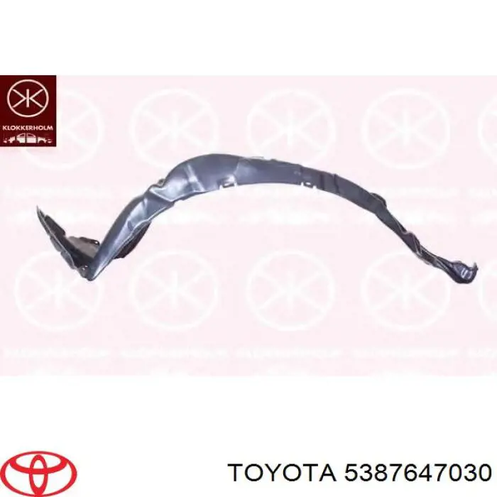 Nadkole błotnika przedniego lewe AND 30805173 cena, od 18,50 USD