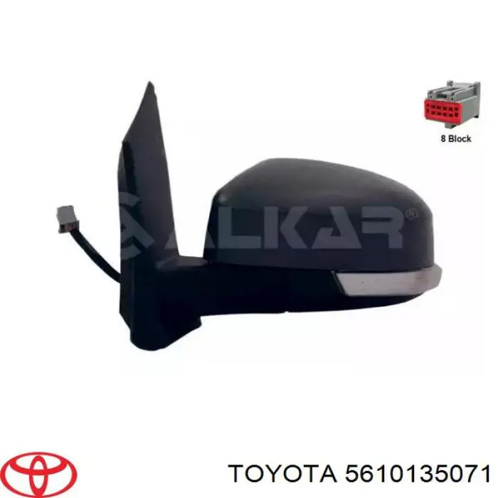 Szyba przednia Toyota 5610135072 cena, od 109,76 USD