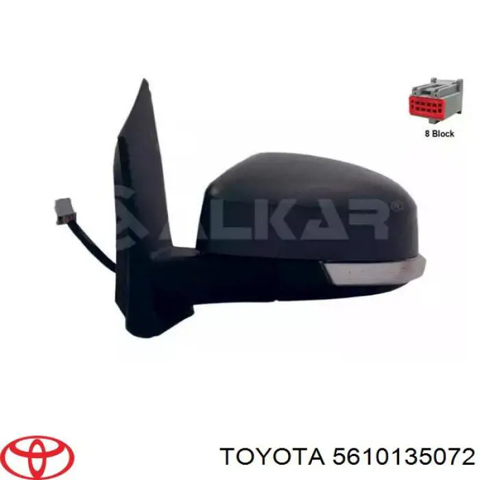 5610135072 Toyota Szyba przednia