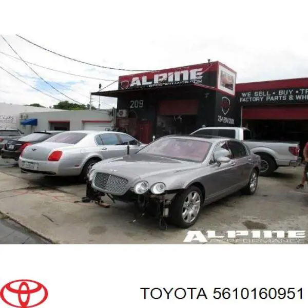 5610160951 Toyota Szyba przednia