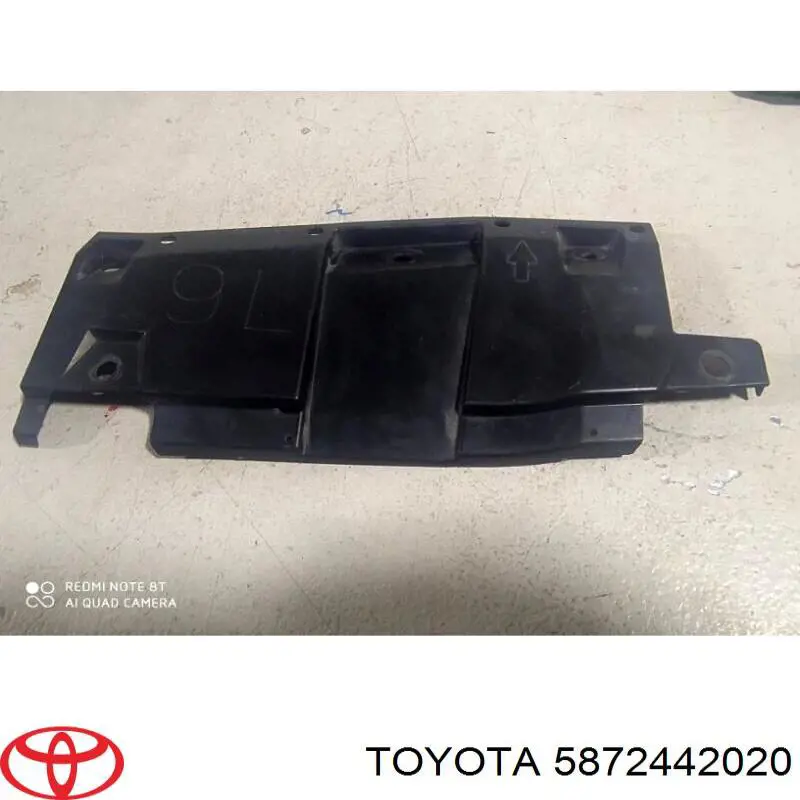 Osłona tylnego zderzaka Toyota 5872442020 cena, od 41,97 USD