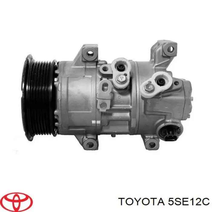 Sprężarka klimatyzacji Toyota 5SE12C cena, od 190,69 USD