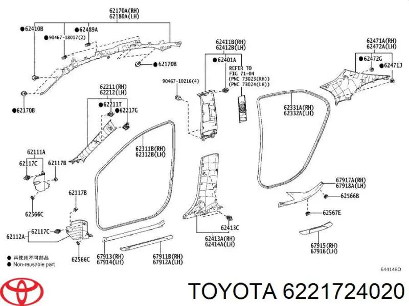  Toyota 6221724020 cena, od 3,94 USD