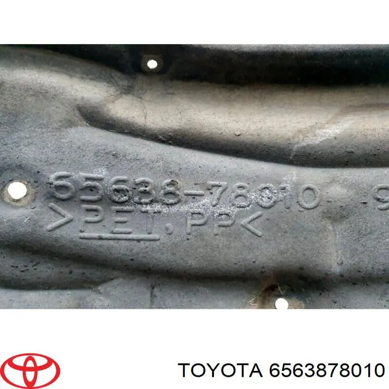 Nadkole błotnika tylnego lewe Toyota 6563878010 cena, od 42,14 USD