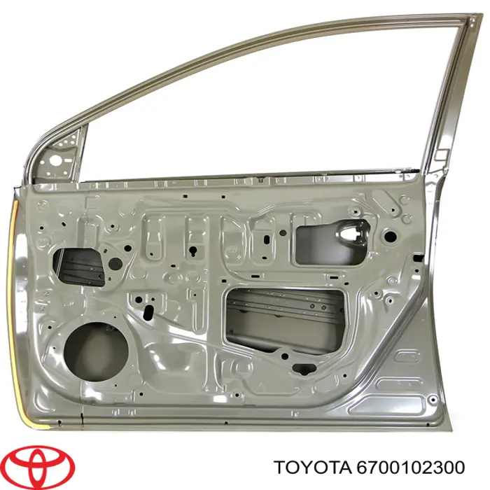 Do koszyka 6700102300 Toyota Drzwi przednie prawe