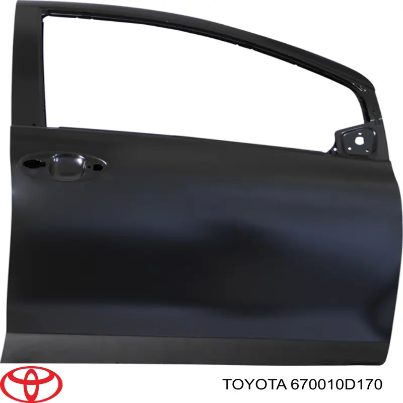 670010D170 Toyota Drzwi przednie prawe