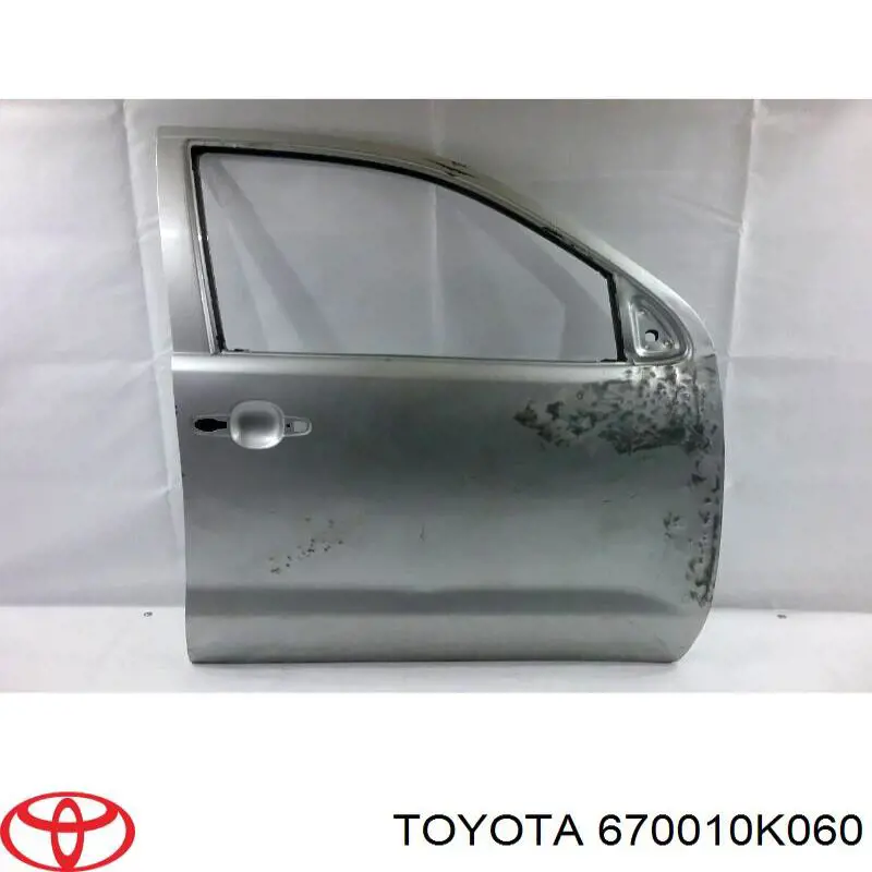 670010K060 Toyota Drzwi przednie prawe