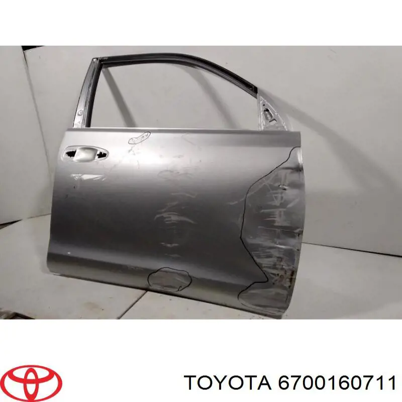 6700160711 Toyota Drzwi przednie prawe