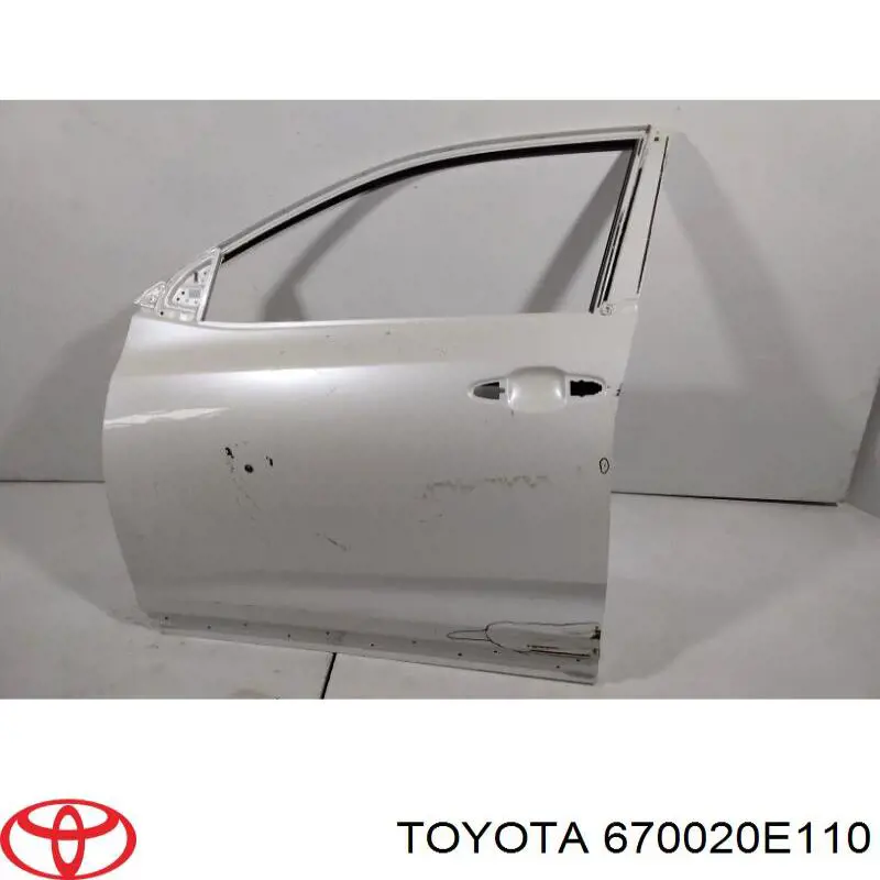 Drzwi przednie lewe do Toyota Highlander III U5