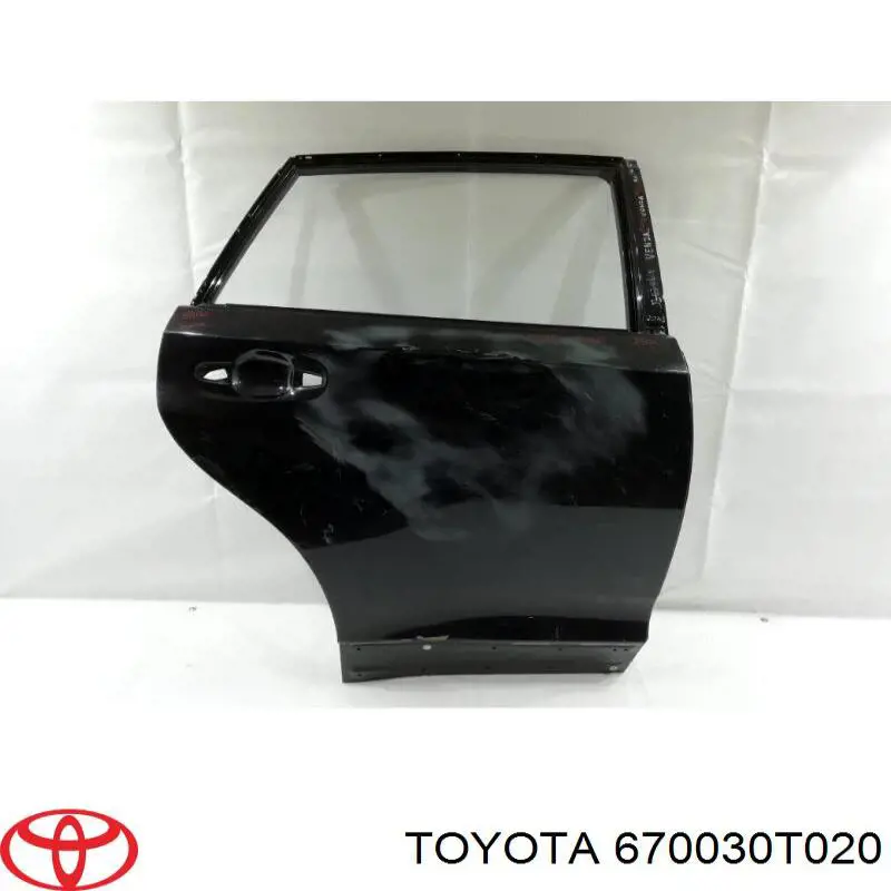 Drzwi tylne prawe do Toyota Venza  AGV1, GGV1