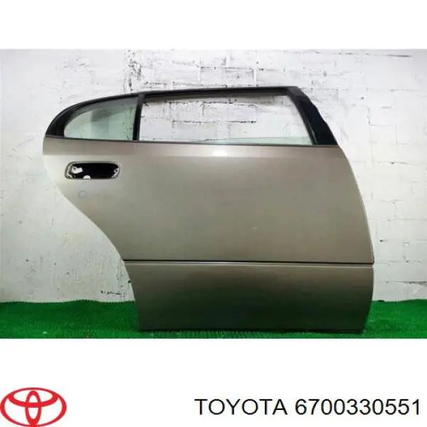 Do koszyka Drzwi tylne prawe Lexus GS  JZS160