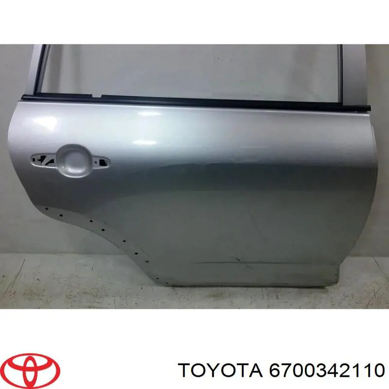 Do koszyka 6700342110 Toyota Drzwi tylne prawe