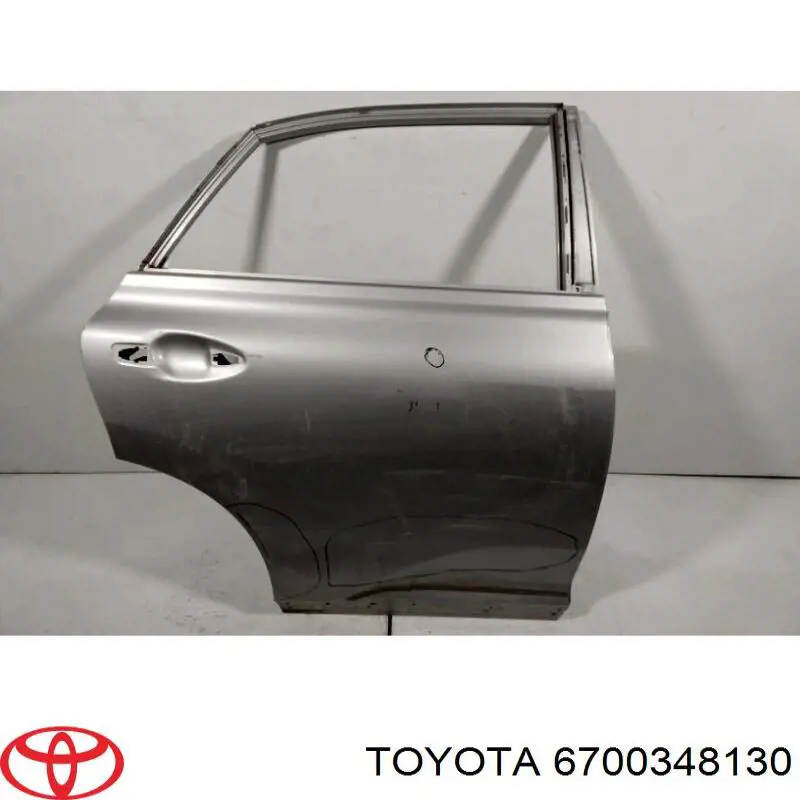 Drzwi tylne prawe do Lexus RX 270/350/450H AGL10, GGL15, GYL15