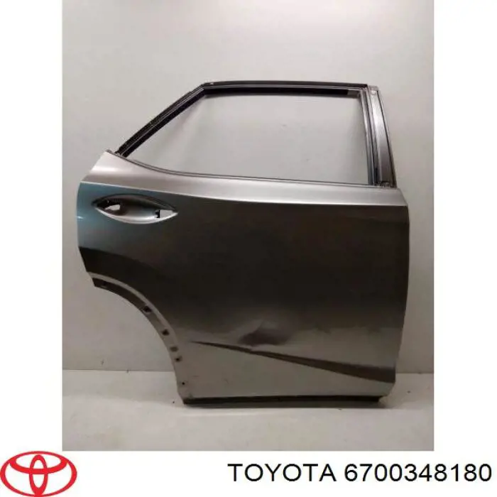 6700348180 Toyota Drzwi tylne prawe