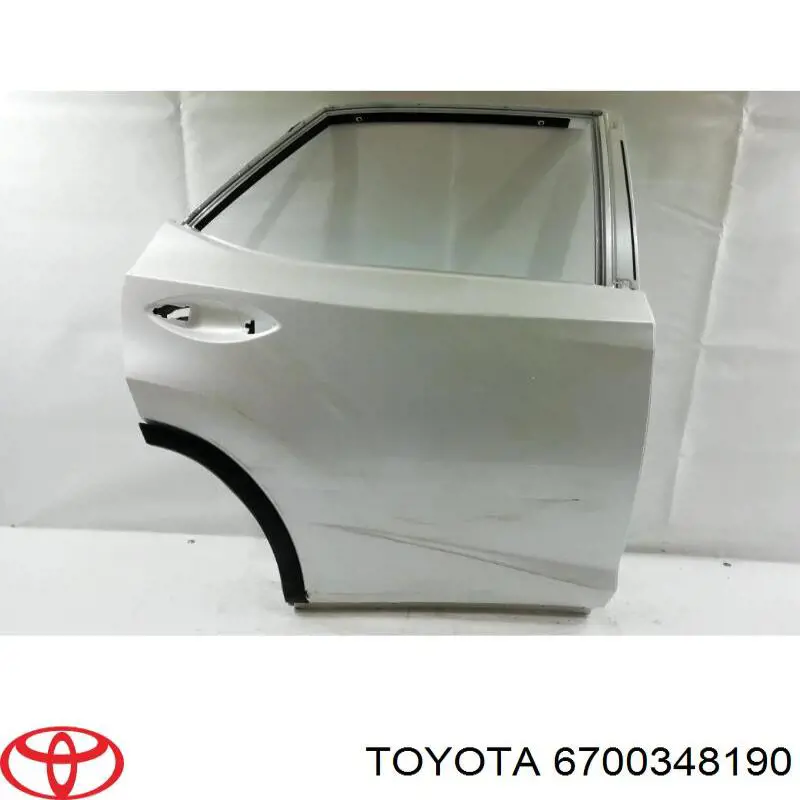 Drzwi tylne prawe Lexus RX 450H/350L/200T SUV (L25) (2015 - 2022) cena, od 175,17 USD