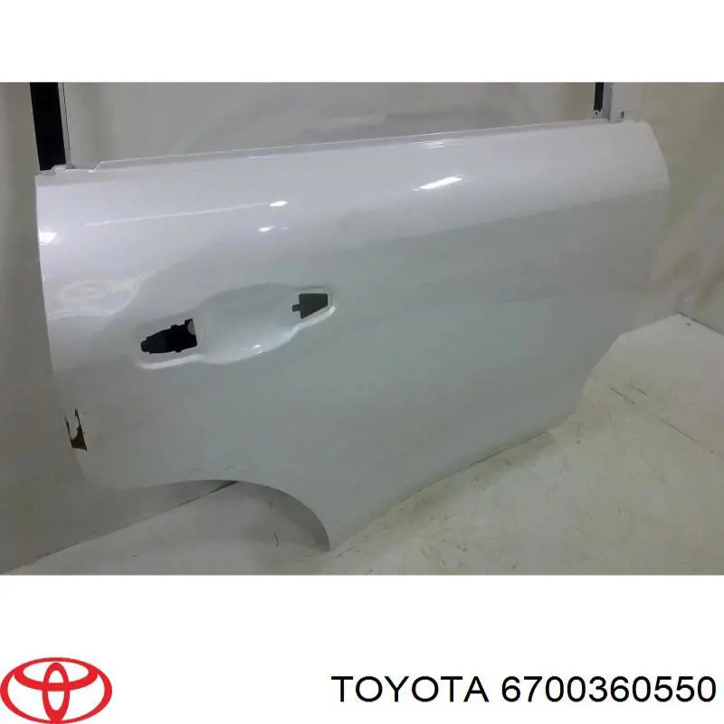 Drzwi tylne prawe do Lexus LX 570 URJ201