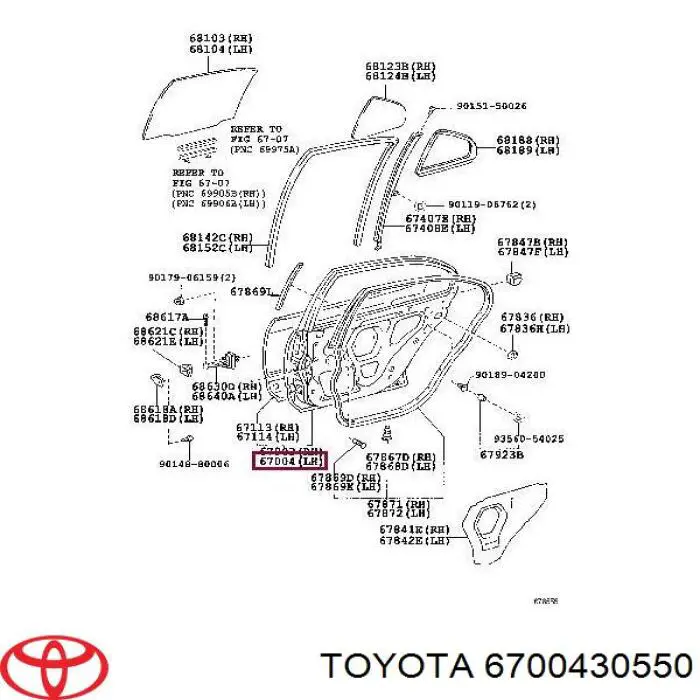 Drzwi tylne lewe do Lexus GS  JZS160