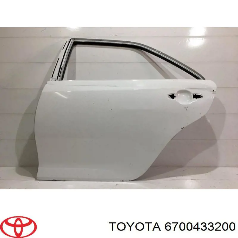 Drzwi tylne lewe Toyota Camry VII sedana (V50) (2011 - 2019) cena, od 1161,45 USD