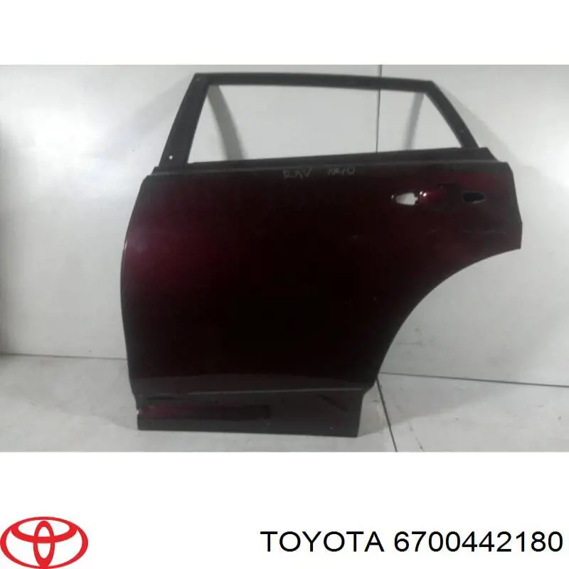 Drzwi tylne lewe Toyota 6700442180 cena, od 866,39 USD