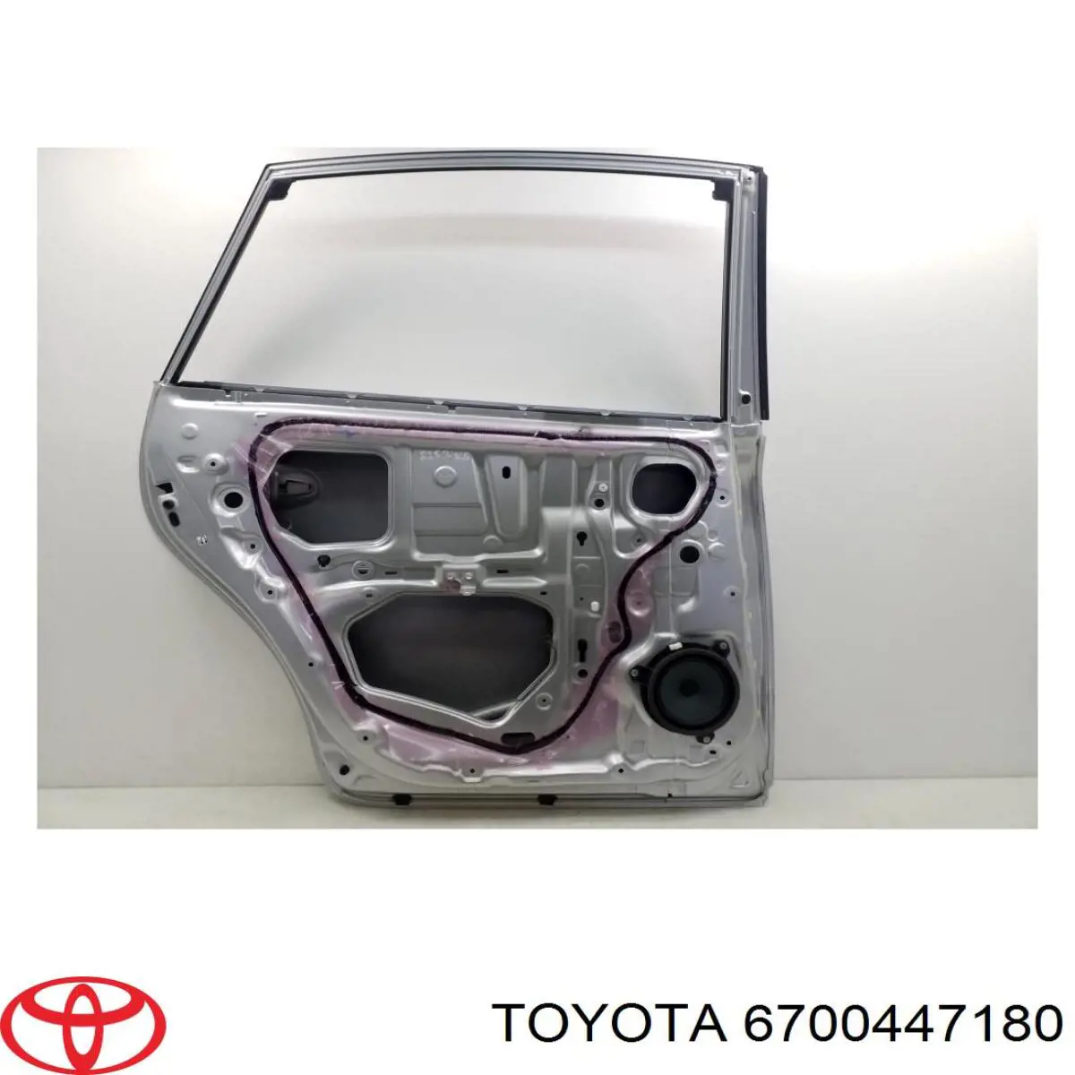 Do koszyka 6700447180 Toyota Drzwi tylne lewe