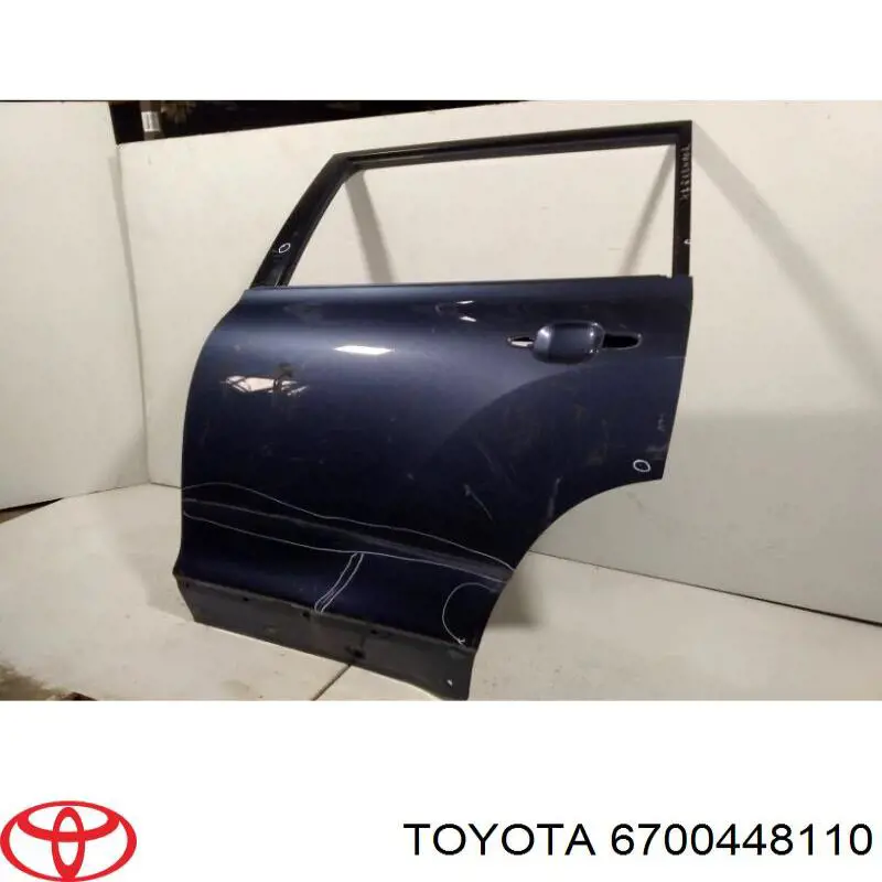 Drzwi tylne lewe do Toyota Highlander II U4