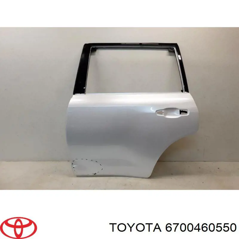 Drzwi tylne lewe do Lexus LX 570 URJ201