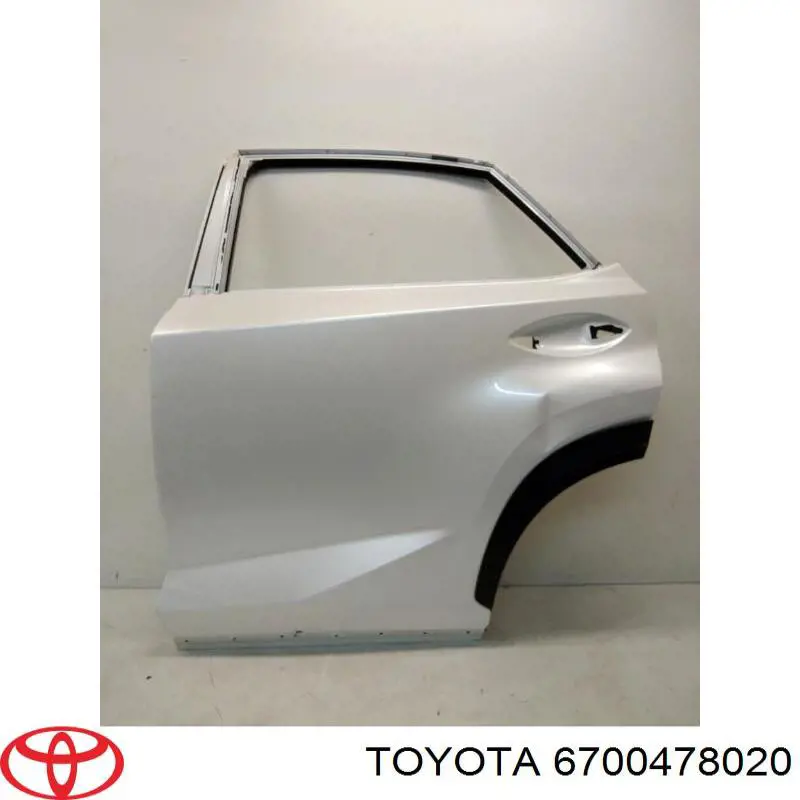 6700478020 Toyota Drzwi tylne lewe