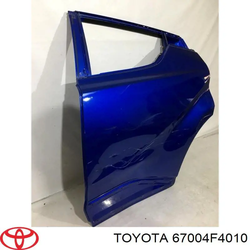 Do koszyka 67004F4010 Toyota Drzwi tylne lewe