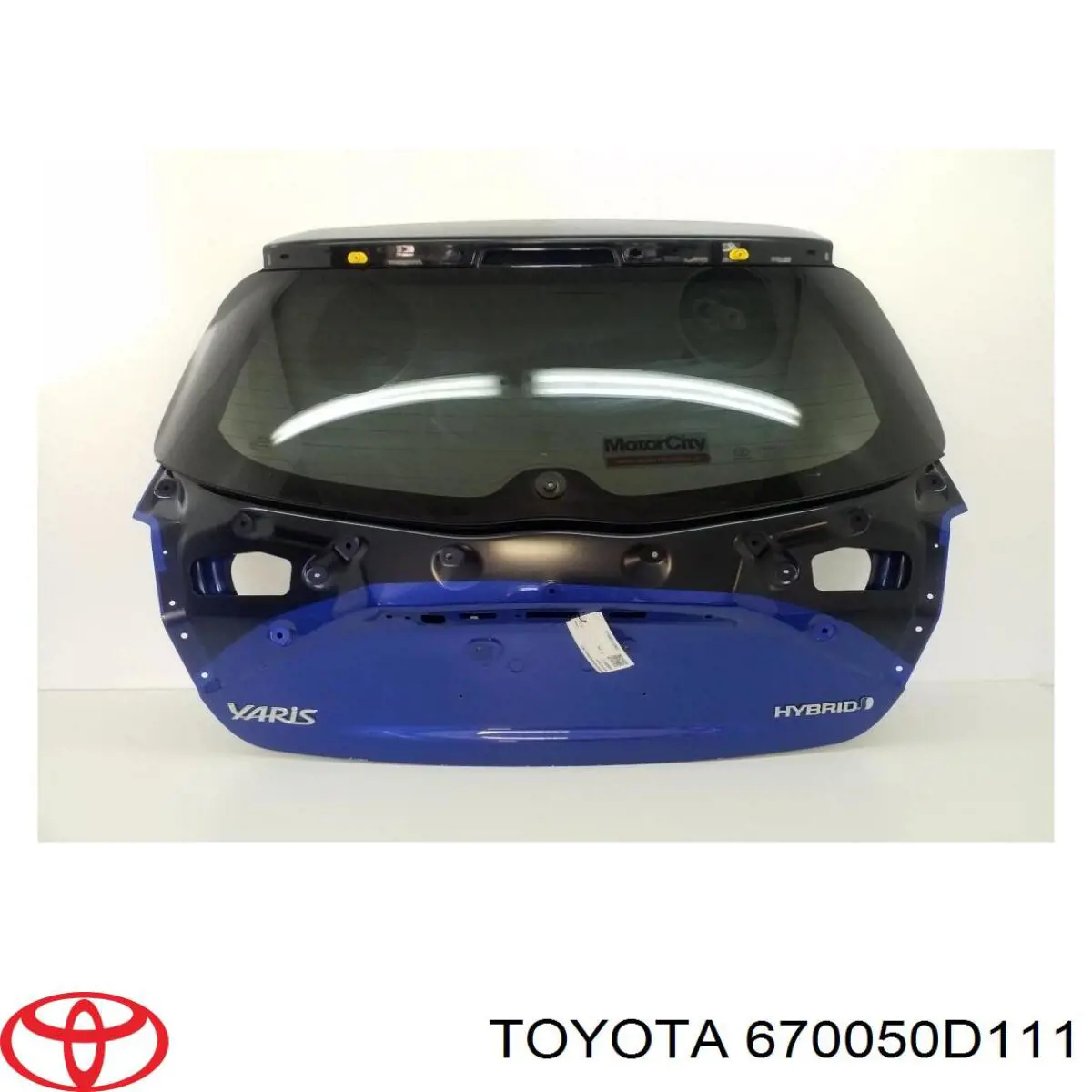Drzwi tylne (bagażnika 3/5) do Toyota Yaris  P13