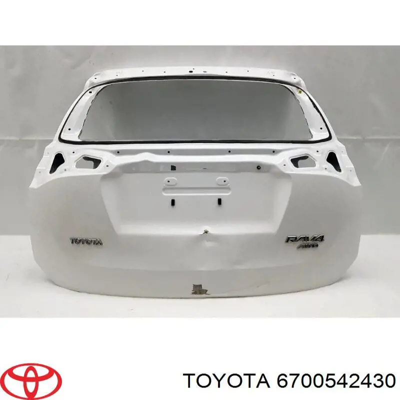 Drzwi tylne (bagażnika 3/5) Toyota 6700542461 cena, od 1410,64 USD