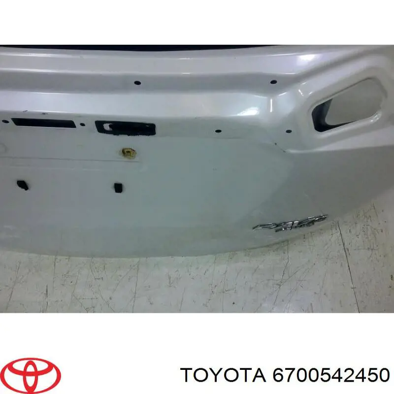 Drzwi tylne (bagażnika 3/5) Toyota 6700542450 cena, od 1410,64 USD