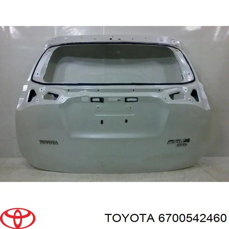 Drzwi tylne (bagażnika 3/5) Toyota 6700542460 cena, od 1410,64 USD