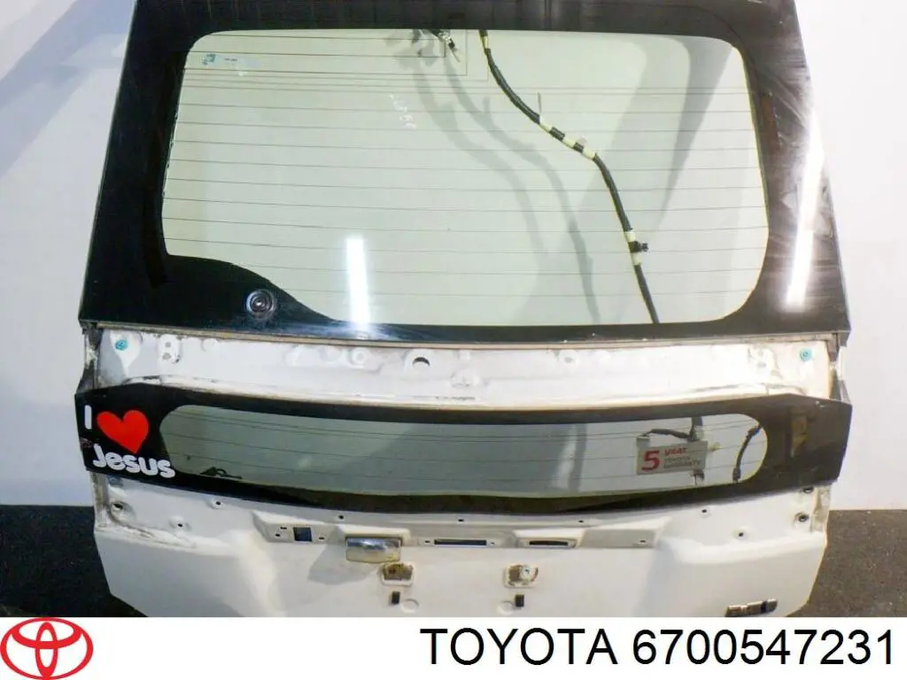 Drzwi tylne (bagażnika 3/5) do Toyota Prius  ZVW30