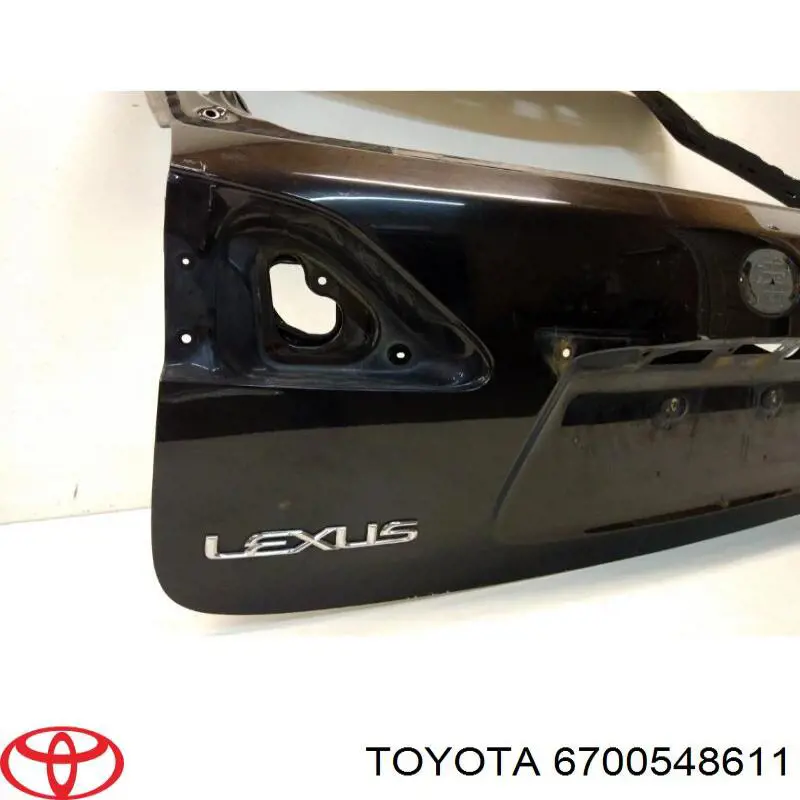 Drzwi tylne (bagażnika 3/5) Lexus RX 270/350/450H SUV (AGL10, GGL15, GYL15) (2008 - 2015) cena, od 622,69 USD