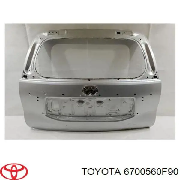 Do koszyka 6700560F90 Toyota Drzwi tylne (bagażnika 3/5)