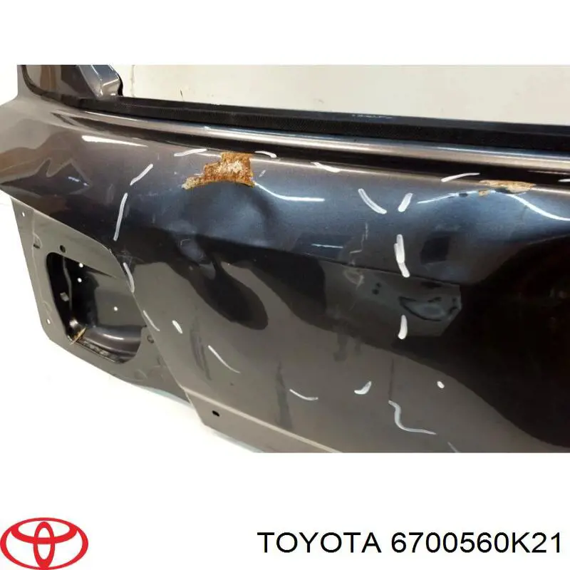 Drzwi tylne (bagażnika 3/5) Toyota 6700560K21 cena, od 926,85 USD