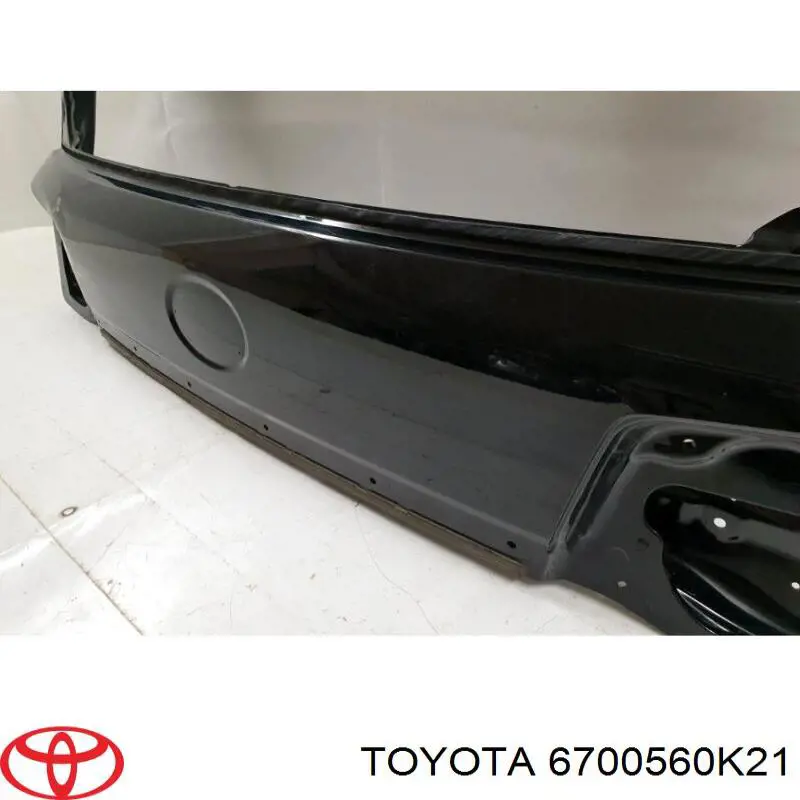 Do koszyka 6700560K21 Toyota Drzwi tylne (bagażnika 3/5)
