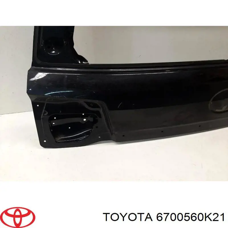 Drzwi tylne (bagażnika 3/5) 6700560K21 Toyota