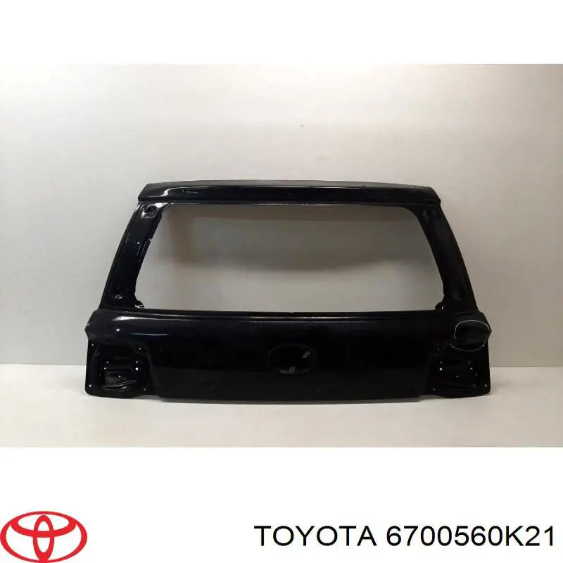 6700560K21 Toyota Drzwi tylne (bagażnika 3/5)